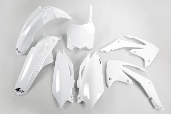 Plastic Kit white for Honda CRF 250 R (2010) - CRF 450 R (2009-10)